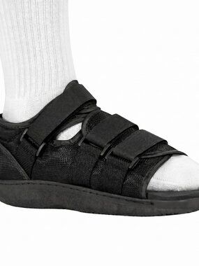Post Op Shoe - Adjustable Orthopedic Medical Walking Boot for Broken Foot L